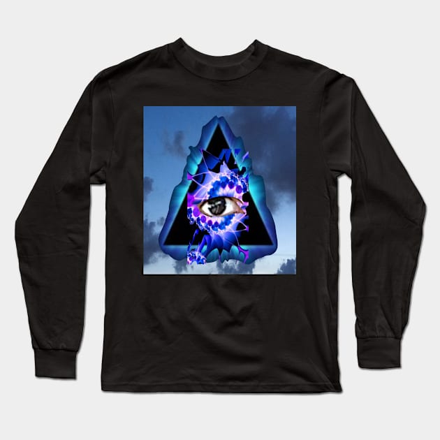The Universal Mind's Eye Long Sleeve T-Shirt by ZerO POint GiaNt